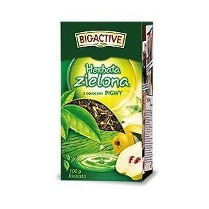 Herbata ZIELONA Z PIGWĄ 100G BIO-A