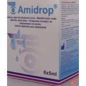 Amidrop płyn do płukania oczu 5ml *6