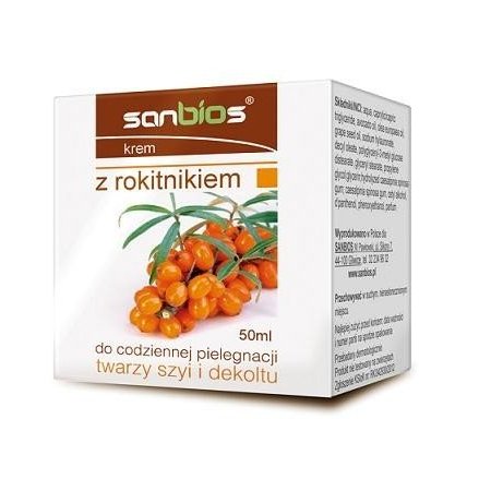 Krem z rokitnikiem 50 ml SANBIOS