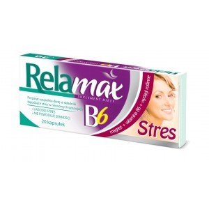 Relamax B6 Stres kaps. 20 kaps.