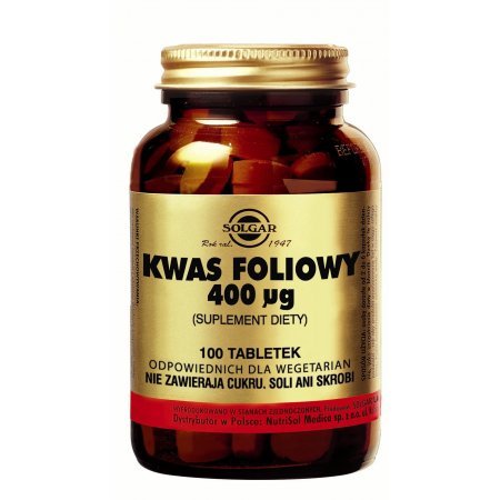 Kwas foliowy 400 µg 