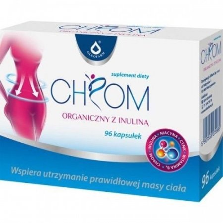 Chrom organiczny z inuliną 96kaps.OLEOFARM