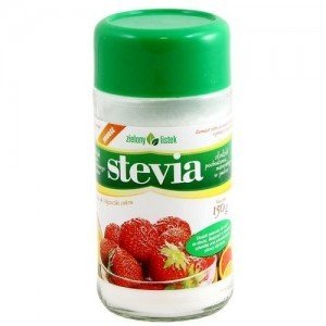 Stevia zielony listek proszek 150 g 