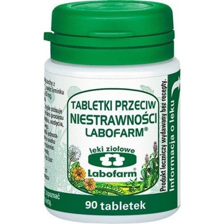 Tabletki przeciw niestrawności Labofarm tabl. 90tabl