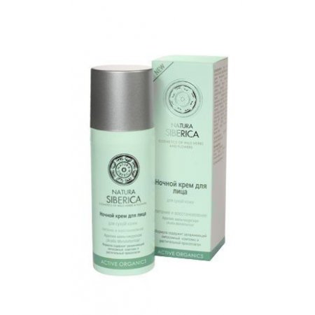 Natura Siberica krem do twarzy na noc cera sucha 50ml