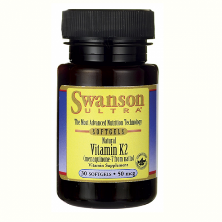 SWANSON Vitamina K2 50mcg 30tabl.