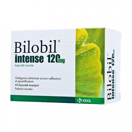 Bilobil Intense, 120 mg, kapsułki twarde, 60 szt.