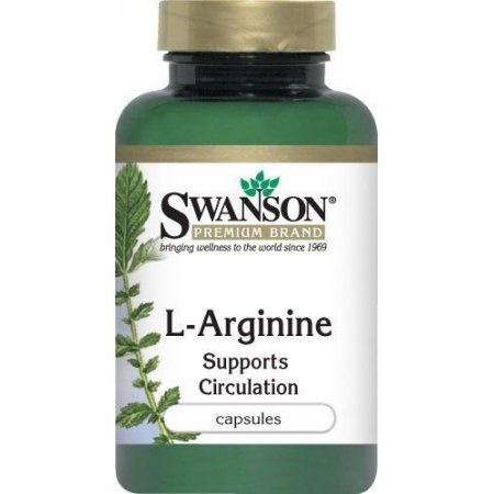 SWANSON L-ARGININE 100kaps 500 mg
