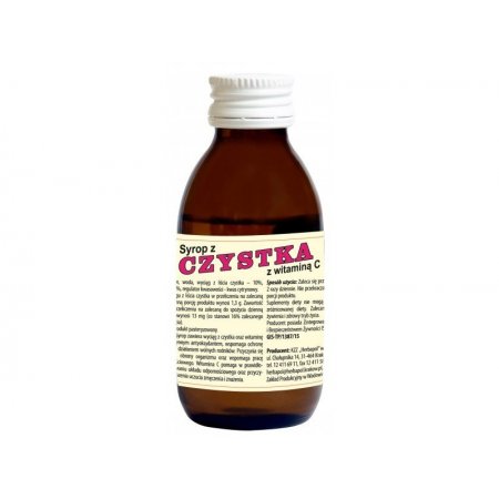 Syrop z Czystka z witaminą C 100ml.