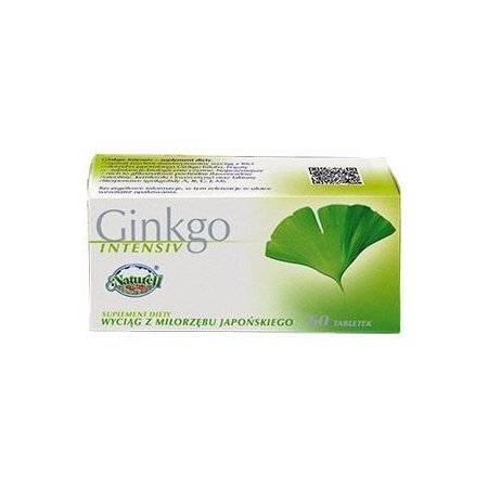 Ginkgo Intensiv 60tabl. Naturell PROMOCJA!