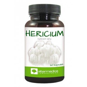 Alter Medica HERICIUM kapsułki - soplówka jeżowata Hericium Erinaceus 60kaps 
