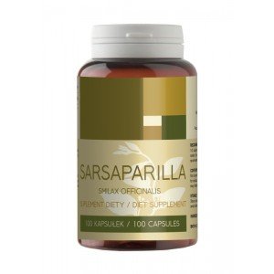 Sarsaparilla 400mg. 100kaps.