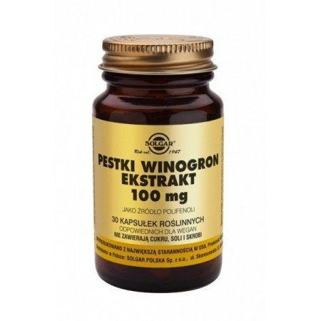 Pestki Winogron ekstrakt 100 mg