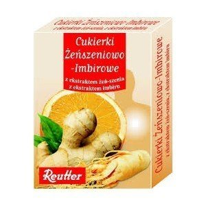 Cukierki żeńszeniowo-imbirowe 50G Reutter 