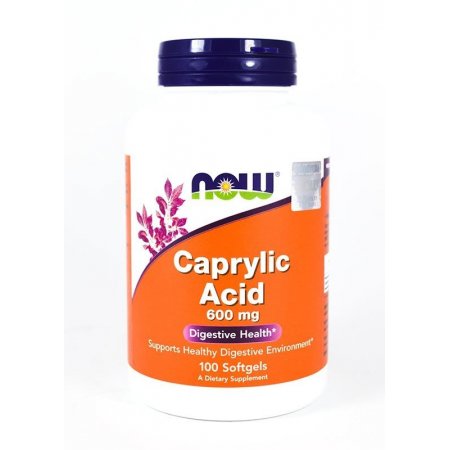 Swanson Caprylic Acid - Kwas Kaprylowy 600mg.100kap.