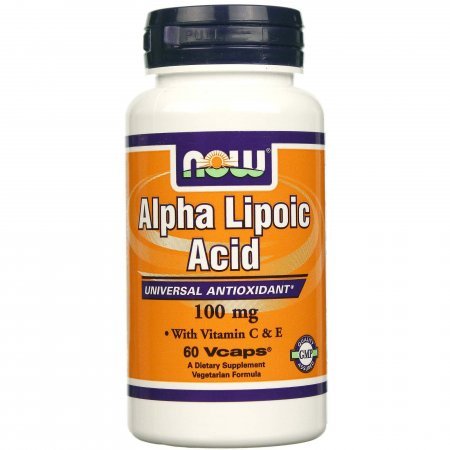 NOW FOODS ALPHA LIPOIC ACID 100mg.60 kap.