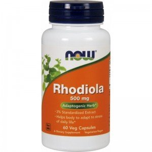 NOW FOODS Rhodiola 500 mg 60kap