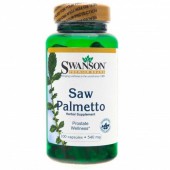 SWANSON Saw Palmetto 540 mg 100 kap. (PALMA SABAŁOWA)