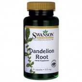 SWANSON, Dandelion Root, Mniszek lekarski 515mg, 60 kap.