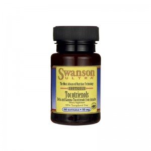 SWANSON, Tokotrienole DeltaGold z Annatto 50mg 60 kaps