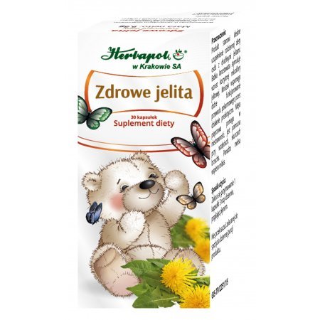 HERBAPOL, ZDROWE JELITA, 30 kap.