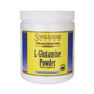 SWANSON AjiPure L-Glutamine Powder, 340g.