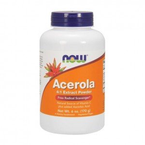 NOOW FOODS, Acerola (4:1 Extract Powder) 170g.