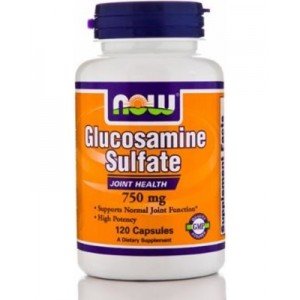 NOOW FOODS, Glucosamine Sulfate, 750mg, 120kap.