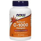 NOW FOODS, WITAMINA C-1000 Buffered, Complex 90tabl.