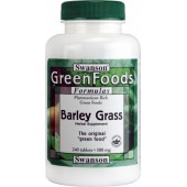 Swanson Barley Grass 500mg (sproszkowany sok z młodej trawy jęczmienia) 240tabletek