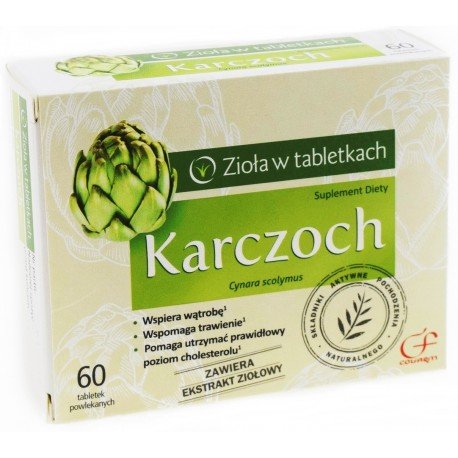 COLFARM, Karczoch(zioła w tabletkach), 60tabl.
