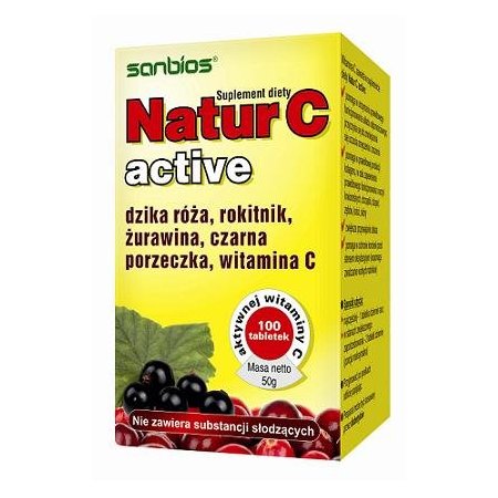 Natur C kaps. 0,325 g 100 kaps.SANBIOS