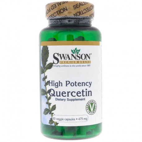 Swanson Kwercetyna (Quercetin) 475 mg - 60 kapsułek
