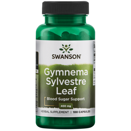 SWANSON GYMNEMA SYLVESTRE 400MG 100KAP.