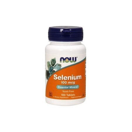 Now Foods Selen 100mcg. 100t