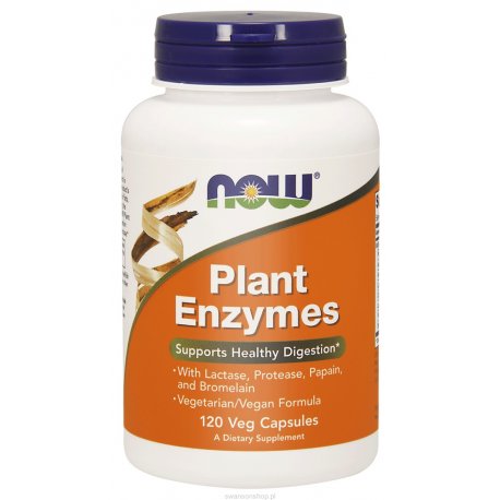 NOW FOODS Plant Enzymes 120 szt.