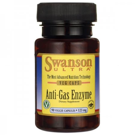 SWANSON Anti-Gas Enzyme, 90 kapsułek