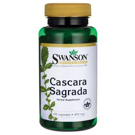 SWANSON Cascara Sagrada 450 mg 100 kaps.