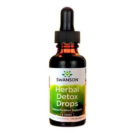 SWANSON HERBAL DETOX DROPS 29,6ML