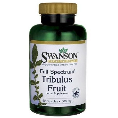 SWANSON Full Spectrum Tribulus 500mg Fruit 90 kaps.