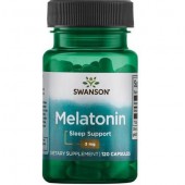 SWANSON Melatonina 3mg, 120 kapsułek