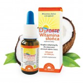 Dr. Jacobs, witamina D3, witamina słońca Forte, 20ml