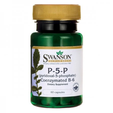 SWANSON Witamina B6 P-5-P 20mg, 60 kapsułek