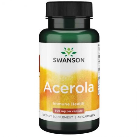 SWANSON ACEROLA 500 MG 60 KAPS