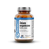 Żelazo Organiczne Fumaran Żelaza 60 kaps. Pharmovit