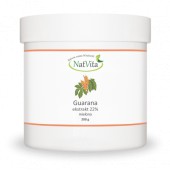 Guarana Ekstrakt 22% kofeiny ,proszek 200g. Nat Vita