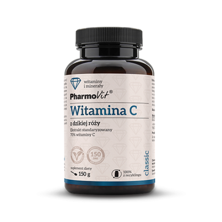 Witamina C W 100% z dzikiej róży proszek 100 g Pharmovit