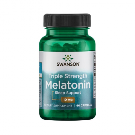 SWANSON Melatonina 10 mg, 60 kapsułek