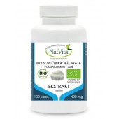 NATVITA Soplówka Jeżowata Bio ekstrakt 100 kaps 400mg