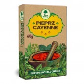 Pieprz Cayenne 60g- Dary Natury - Przyprawy Bez Chemii